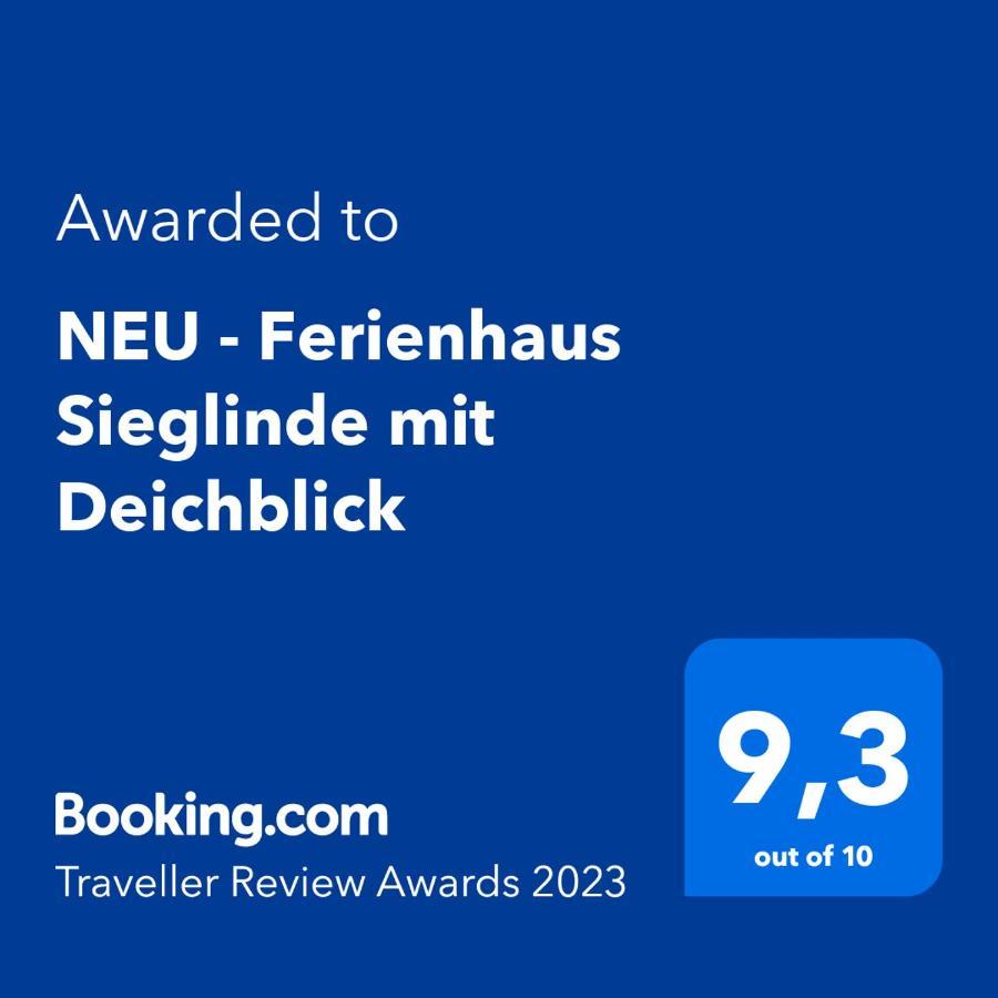 Ferienhaus Sieglinde Mit Deichblick Эмден Экстерьер фото